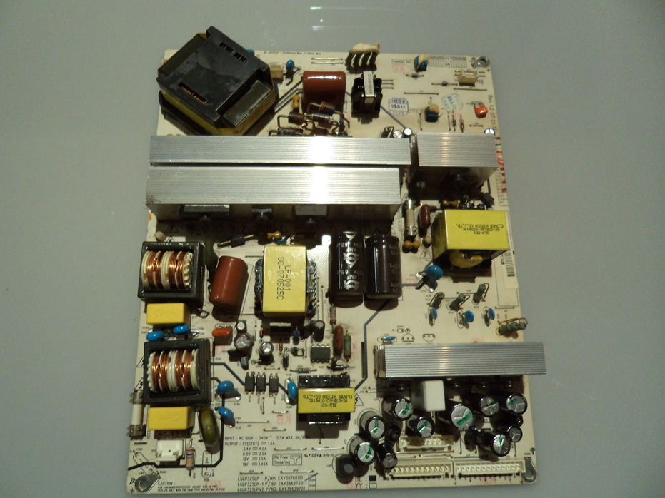 Power Supply Board EAY36768101 for LCD TV LG32LC46-ZC - Click Image to Close